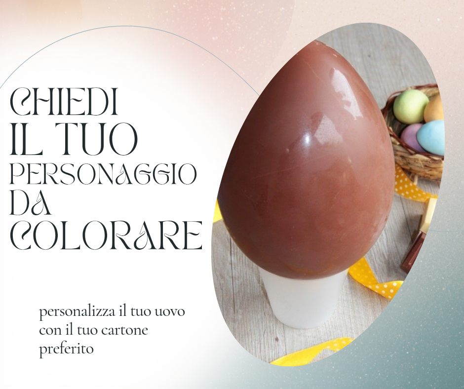 Uovo latte da colorare